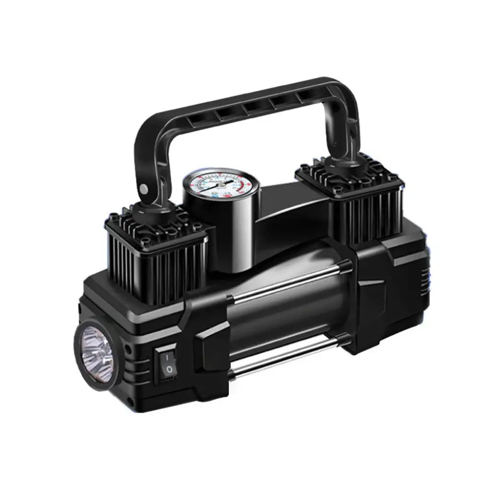 Dual Cylinder Car Tire Inflator Pump 1