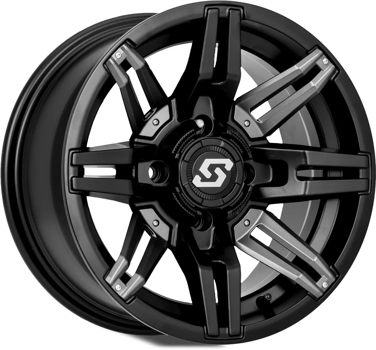 Rukus Wheel 14X7 4/156 6+1 (+30Mm) Blk/Gunmetal 1