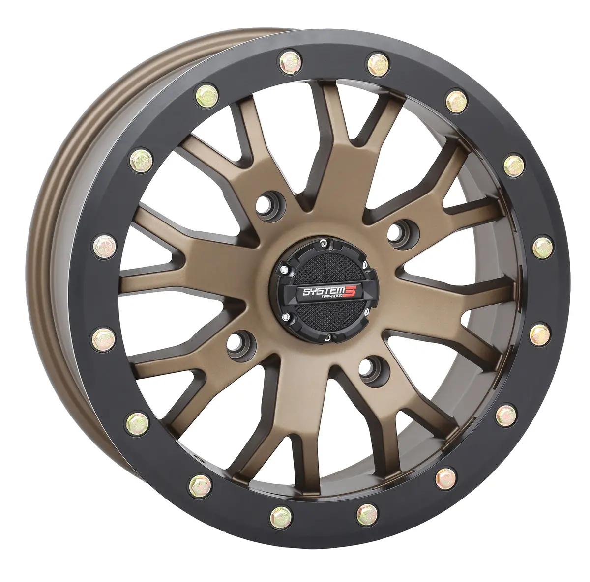 Sb4 Bl Wheel 15X10 5+5 ( 5Mm) 4/137 Matte Bronze/Black 1