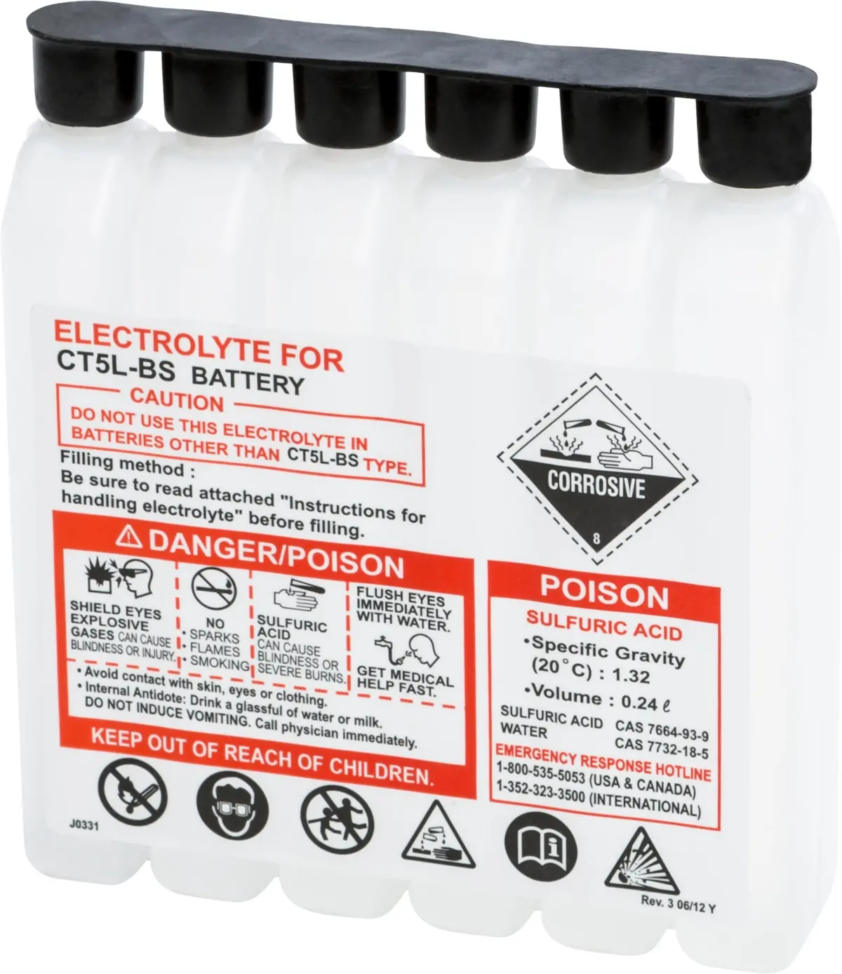 Sealed Battery Electrolyte Pack 7