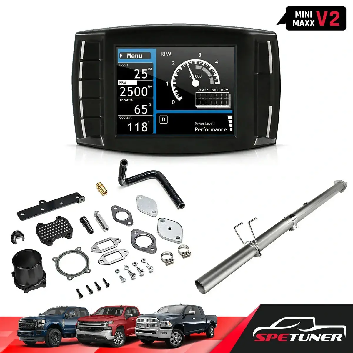 Dpf/Def/Egr Delete For 2013-2018 6.7L Cummins All-In-One Kit 1
