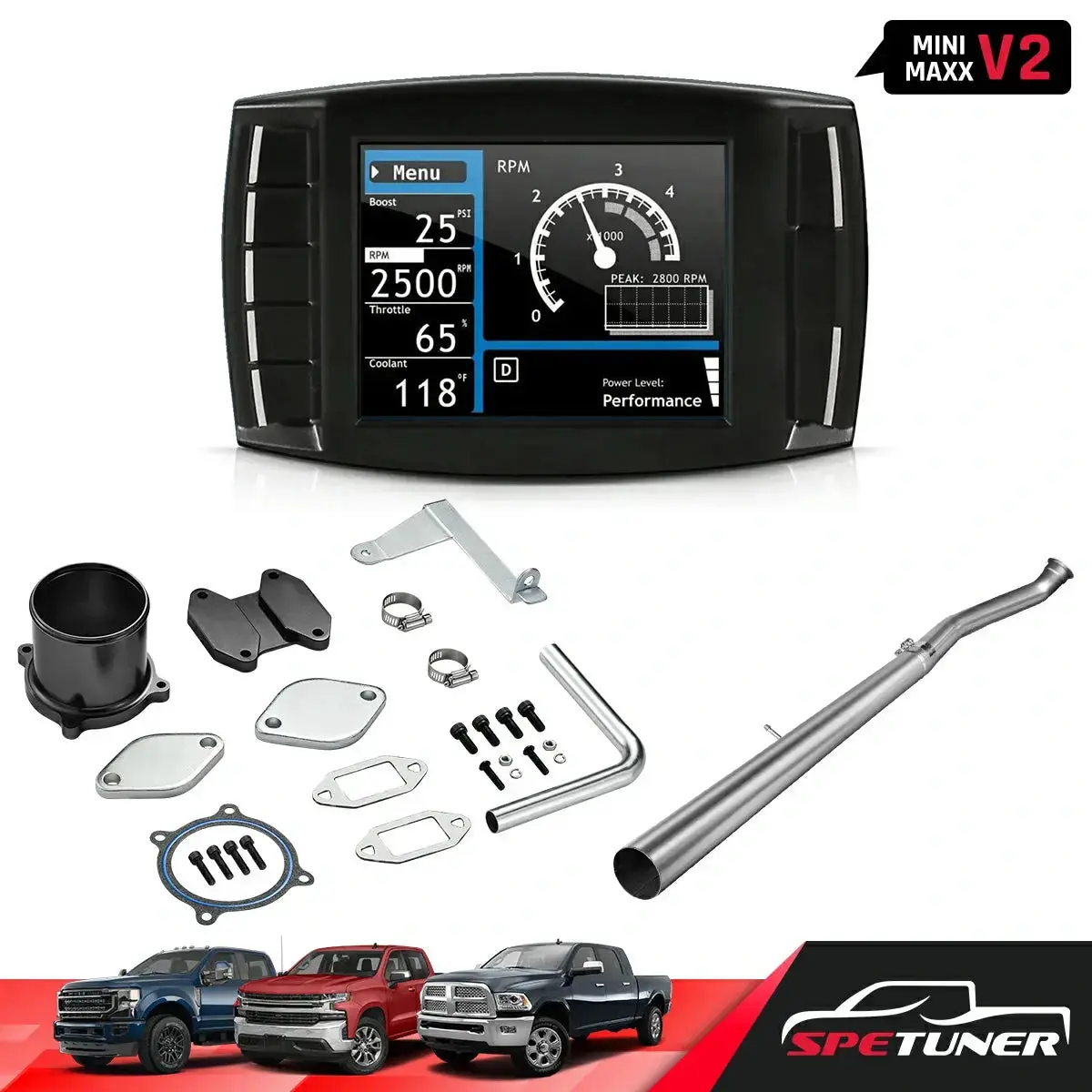 Dpf/Def/Egr Delete 2007.5-2009 6.7 Cummins Dodge Ram 2500 3500 All-In-One Kit 1