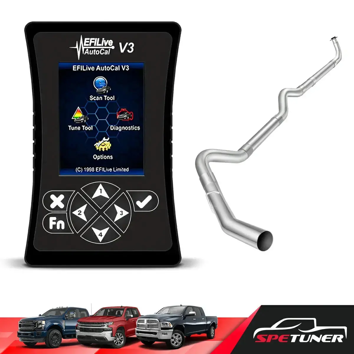 Def/Egr/Dpf Delete For Gm 2001-2004 Lb7 6.6L Duramax All-In-One Kit 1