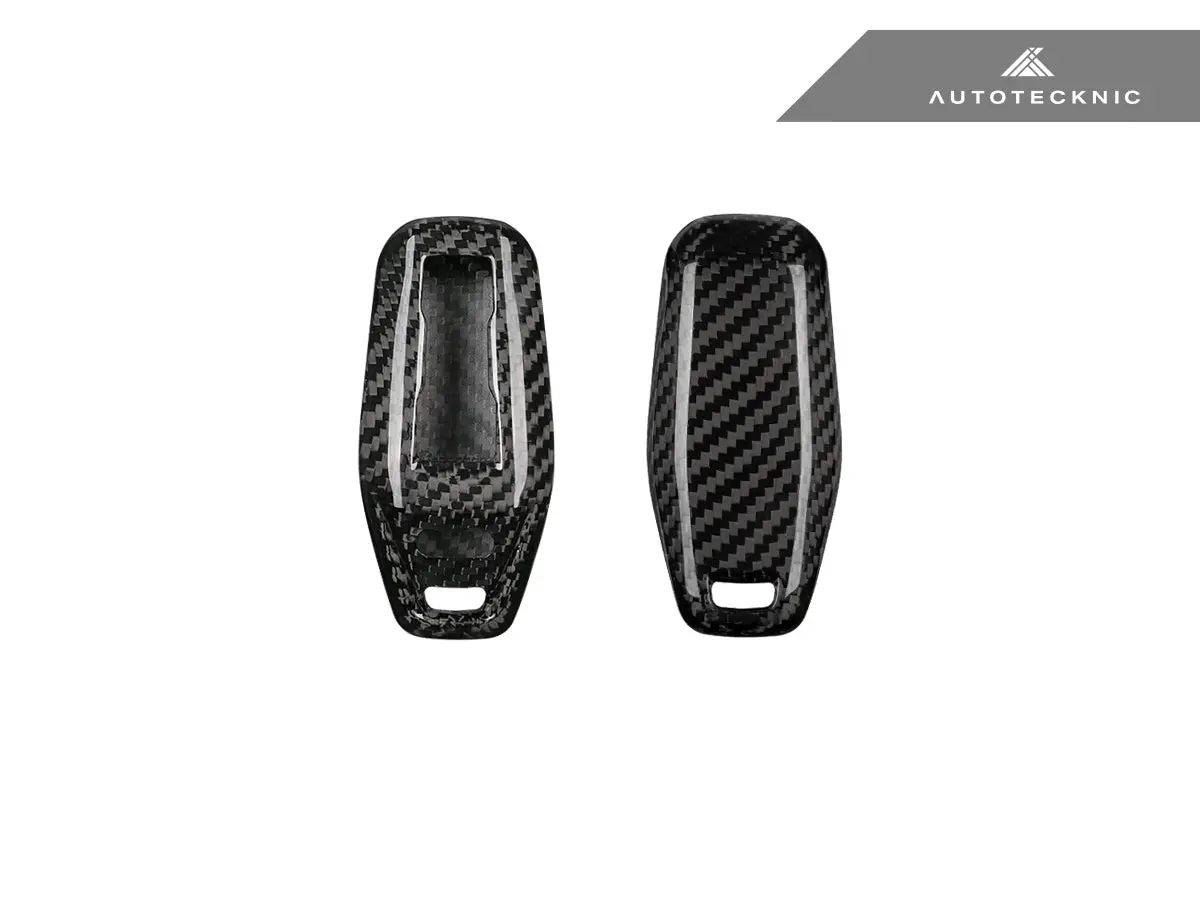 Autotecknic Dry Carbon Remote Key Case - Audi A6 E-Tron | Q4 E-Tron | Q6l E-Tron 2025-Up 1