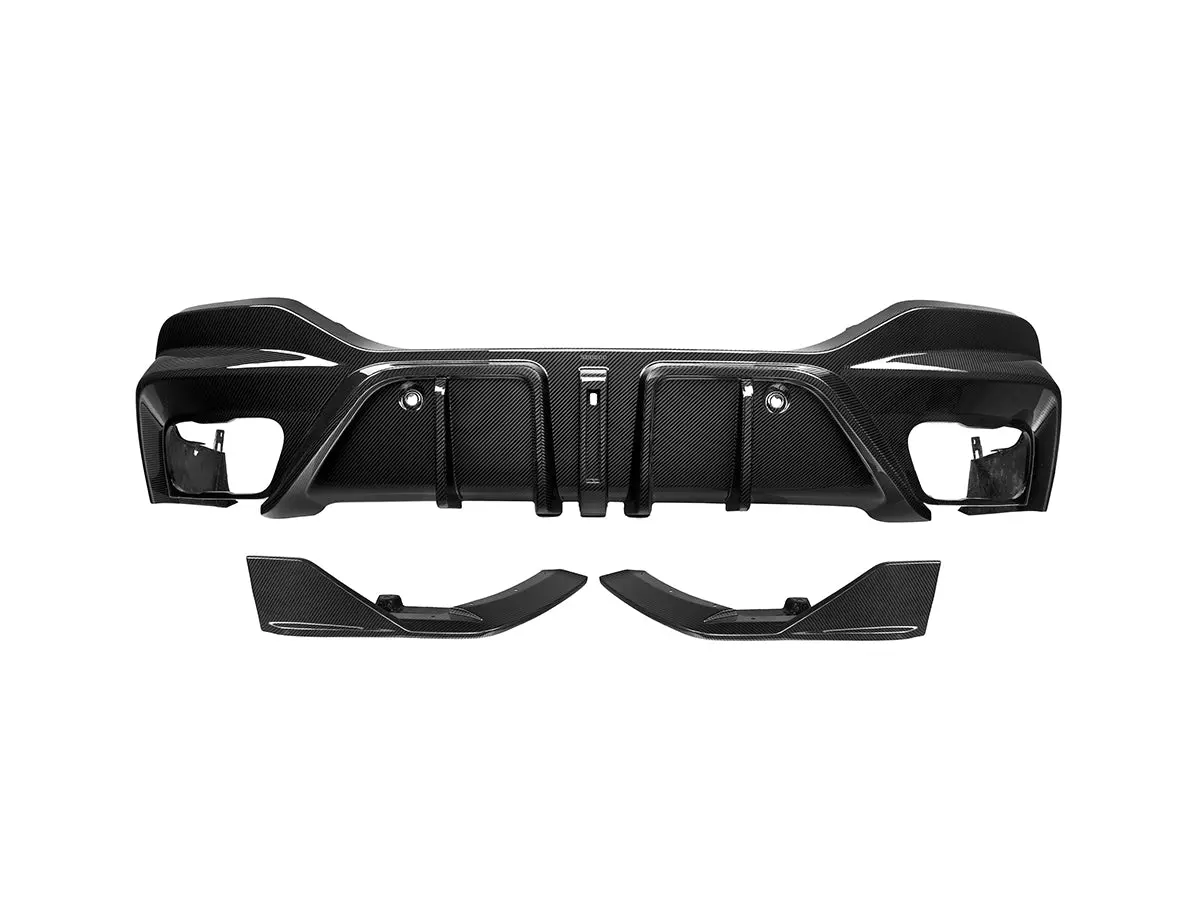 Sq-Aero Carbon Fiber Diffuser With Brake Light - G06 X6 1