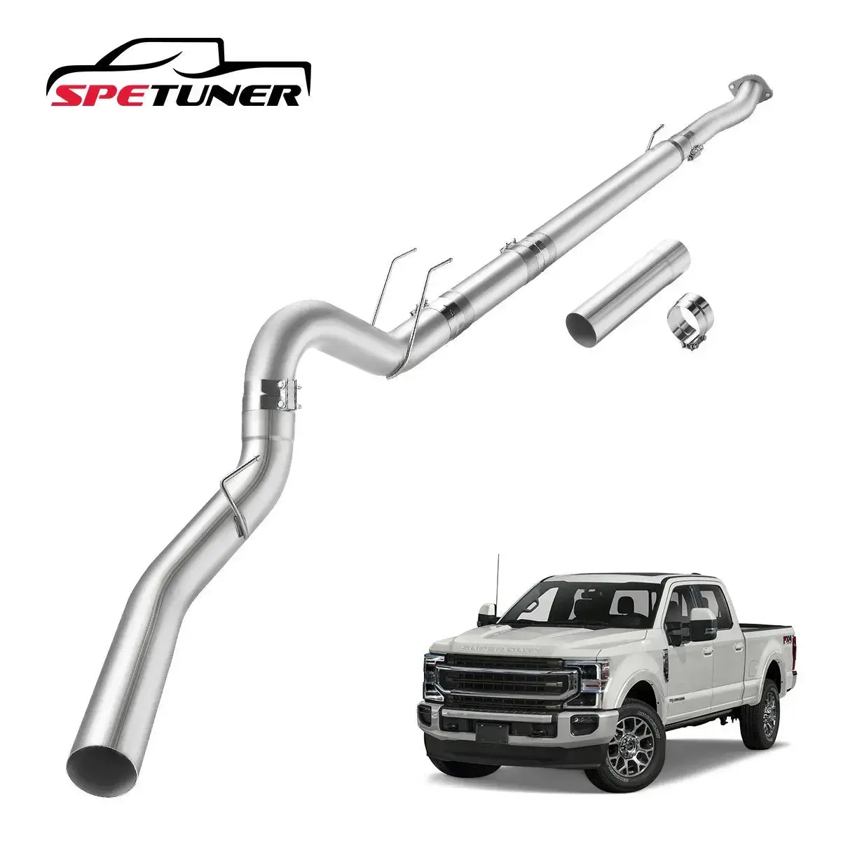 4"/5" Downpipe-Back Exhaust For 2020-2024 Ford F250 F350 F450 6.7 Powerstroke 2
