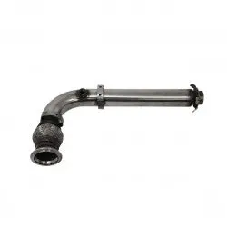 Single Slip On Race Pipe Chrome 1