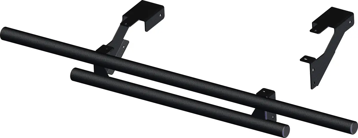 Rear Bumper Black Pol 1