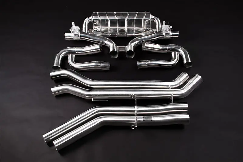 Capristo Valved Exhaust, Mid-Silencer Spare + Wicrom Tips (Oe Actuators) - Audi Sq7/ Sq8 1