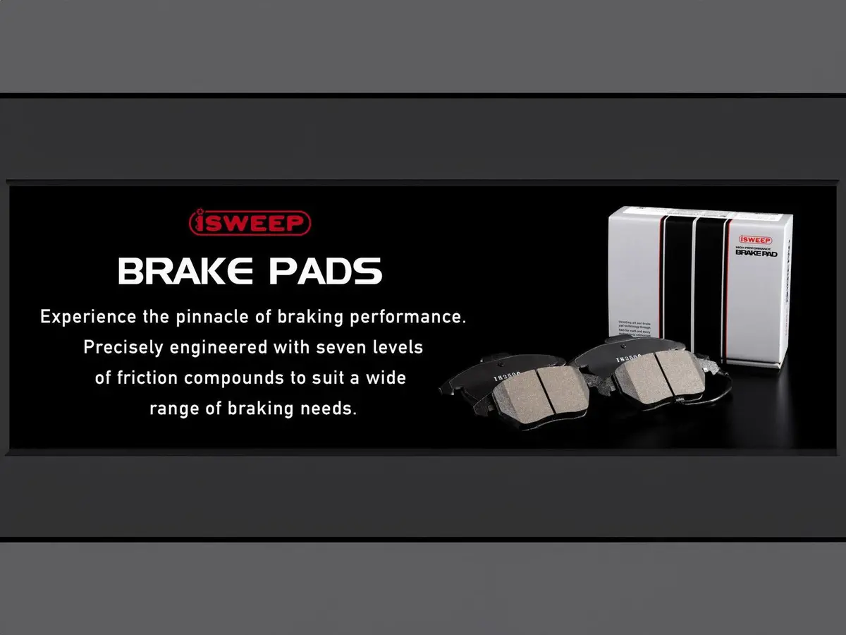 Isweep Rear Brake Pads - G90/ G99 M5 3