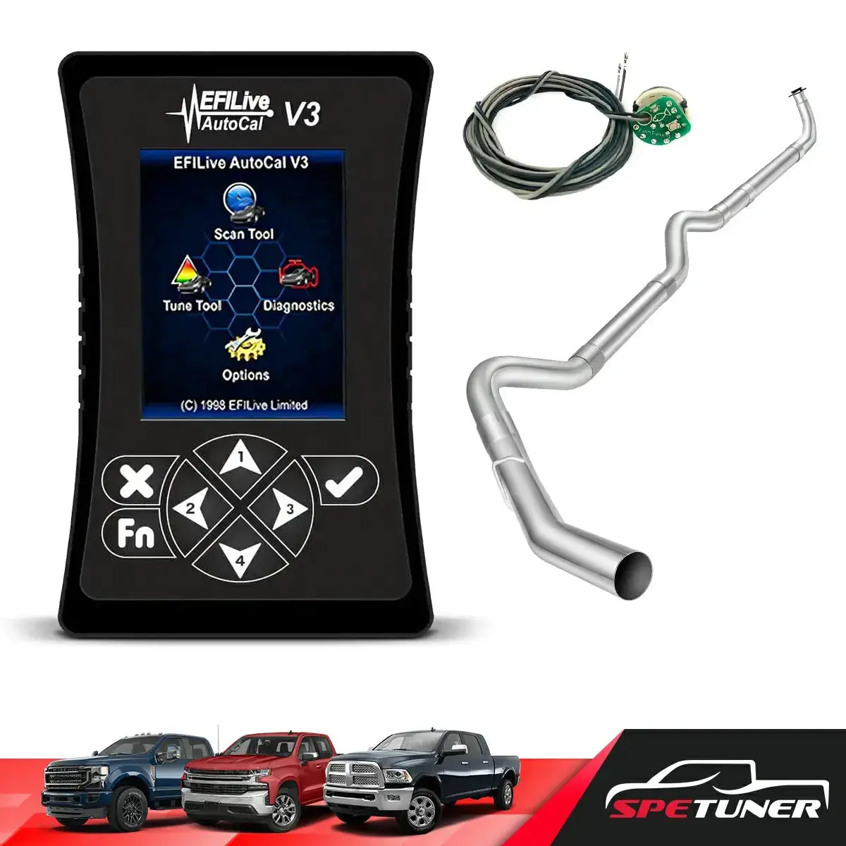 Def/Egr/Dpf Delete For Gm 2001-2004 Lb7 6.6L Duramax All-In-One Kit 4