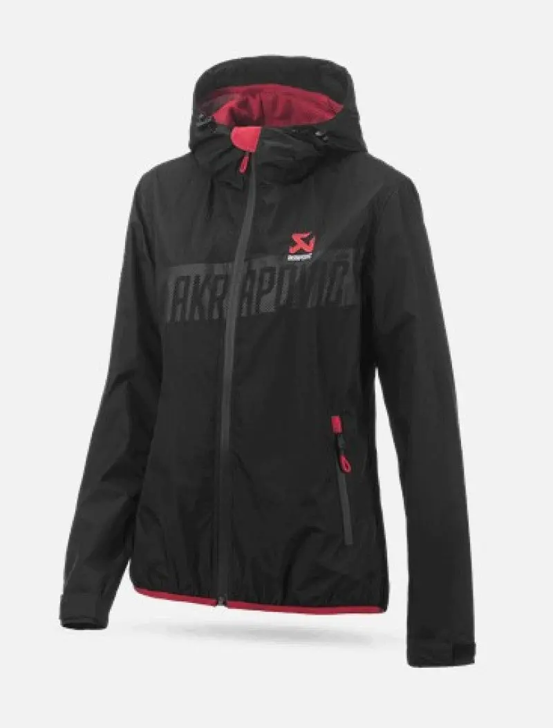 Akrapovic Womens Black Corpo Windbreaker Xl 1