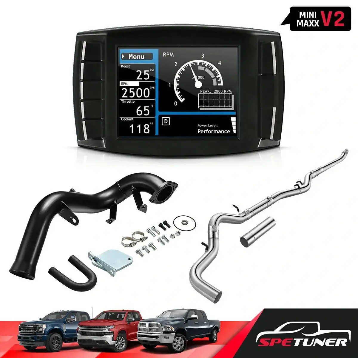 Egr/Dpf/Def Delete 2007.5-2010 Lmm 6.6L Duramax All-In-One Kit 10