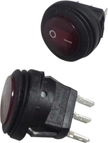 Round Rocker Switch 1