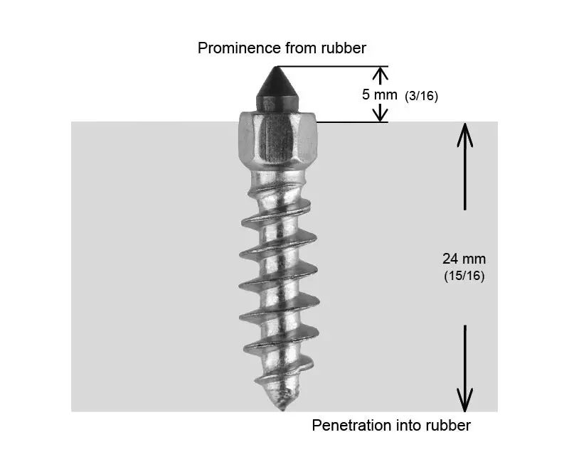 25Mm Standard Screw Studs Qty 100 1