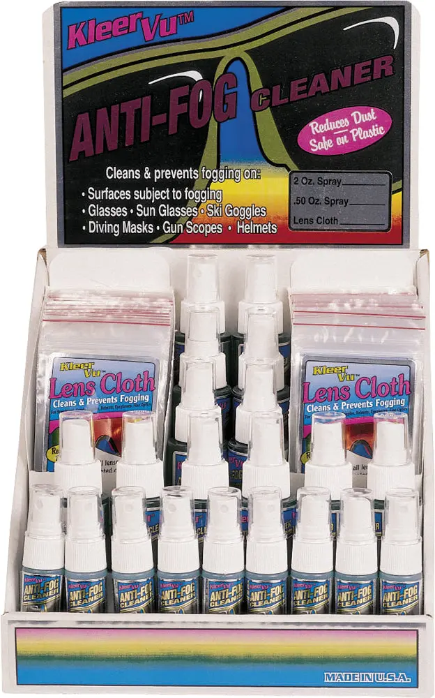 Anti Fog Cleaner Counter Display 1