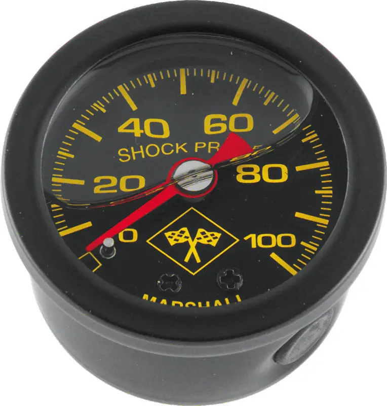Bikers Choice Oil Pressure Gauge Liquid Filled Universal Custom 1
