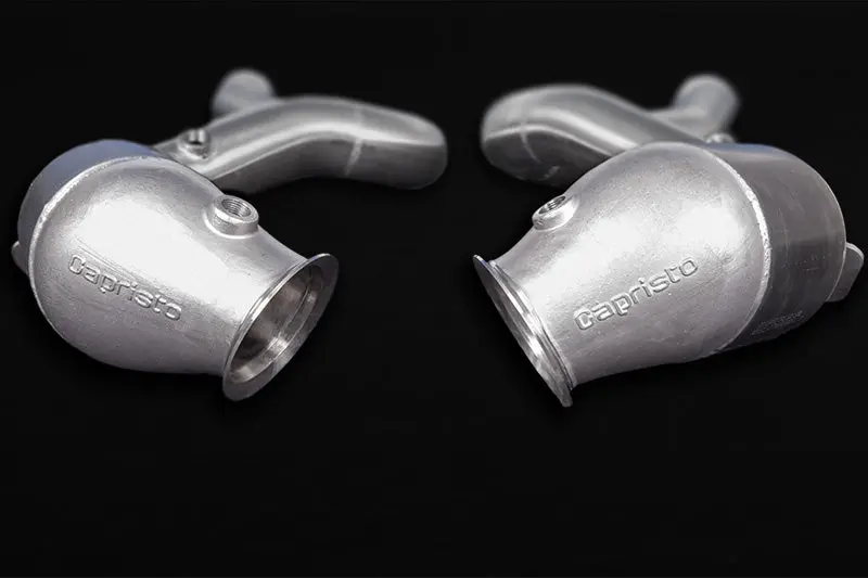 Capristo 250 Cell Sport Cat Downpipes - Mercedes Amg C63/S (W205) 1