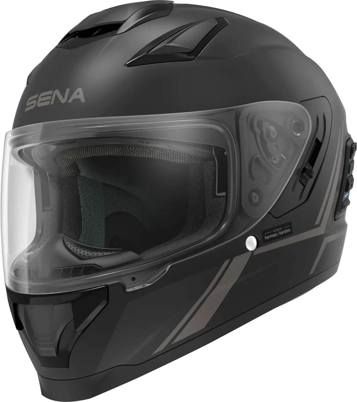Stryker Full Face Helmet With Mesh Intercom 6