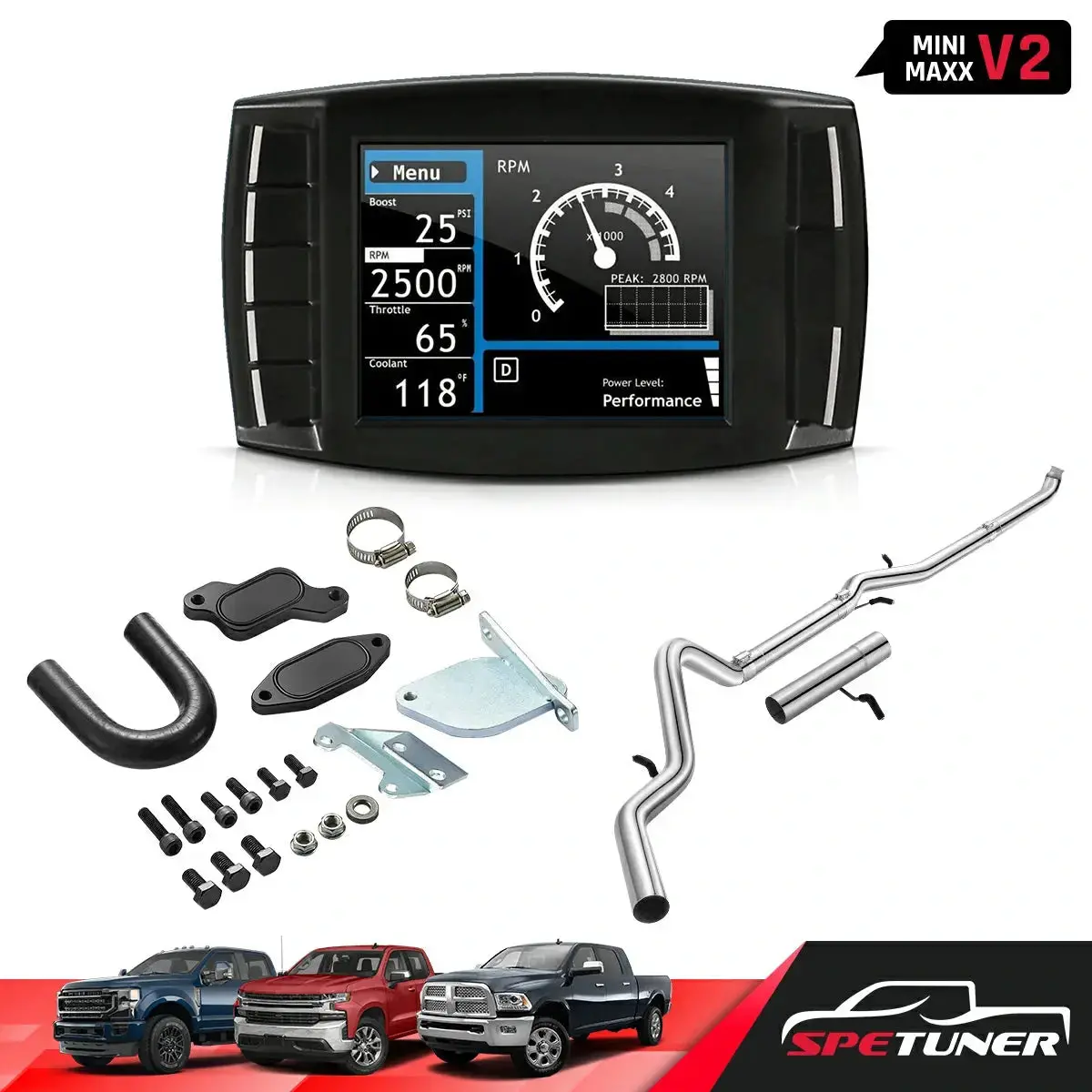 Egr/Dpf/Def Delete 2007.5-2010 Lmm 6.6L Duramax All-In-One Kit 14