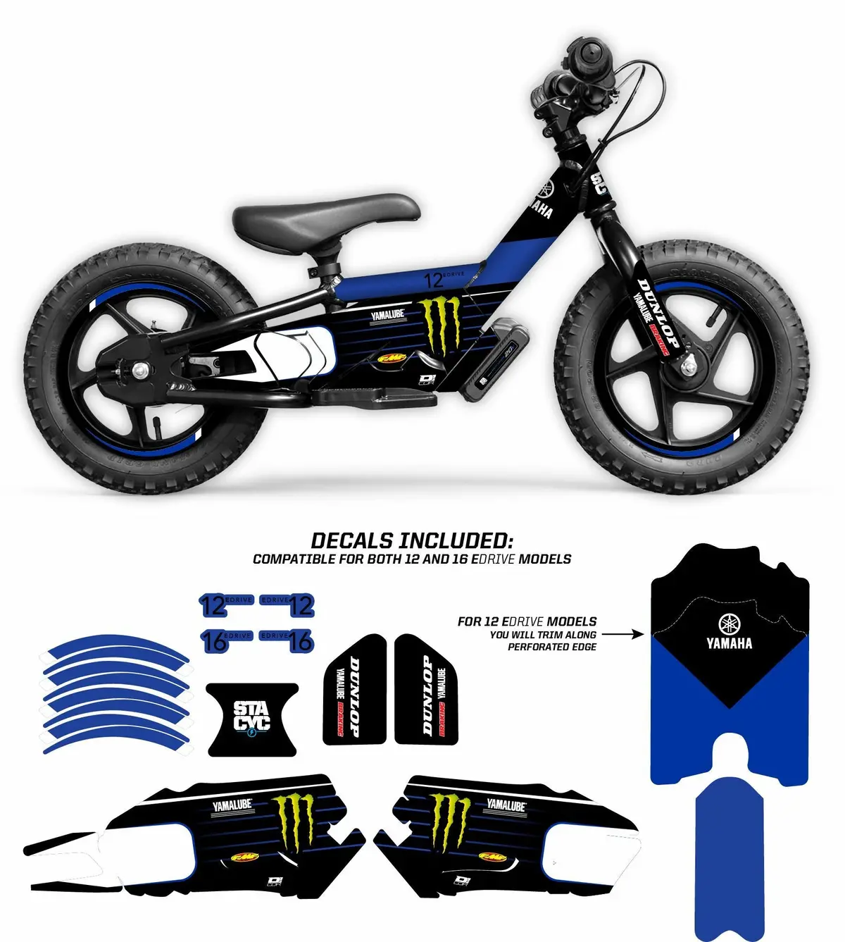 Graphic Kit Stacyc Star Graphic Kit Stacyc 12" & 16" 2