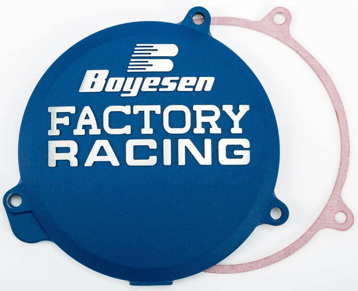 Factory Racing Ignition Cover Yam Pw50 Blue 1