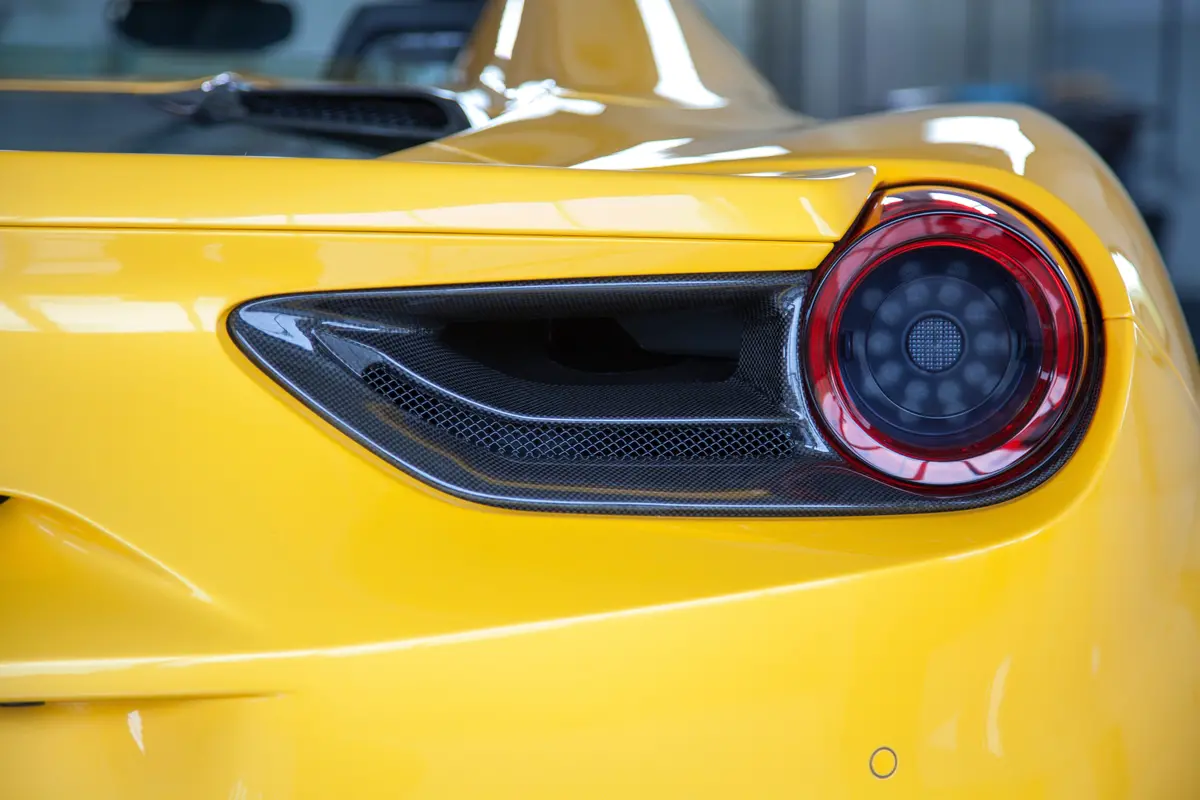 Capristo Carbon Fiber Tail Light Covers - Ferrari 488 1