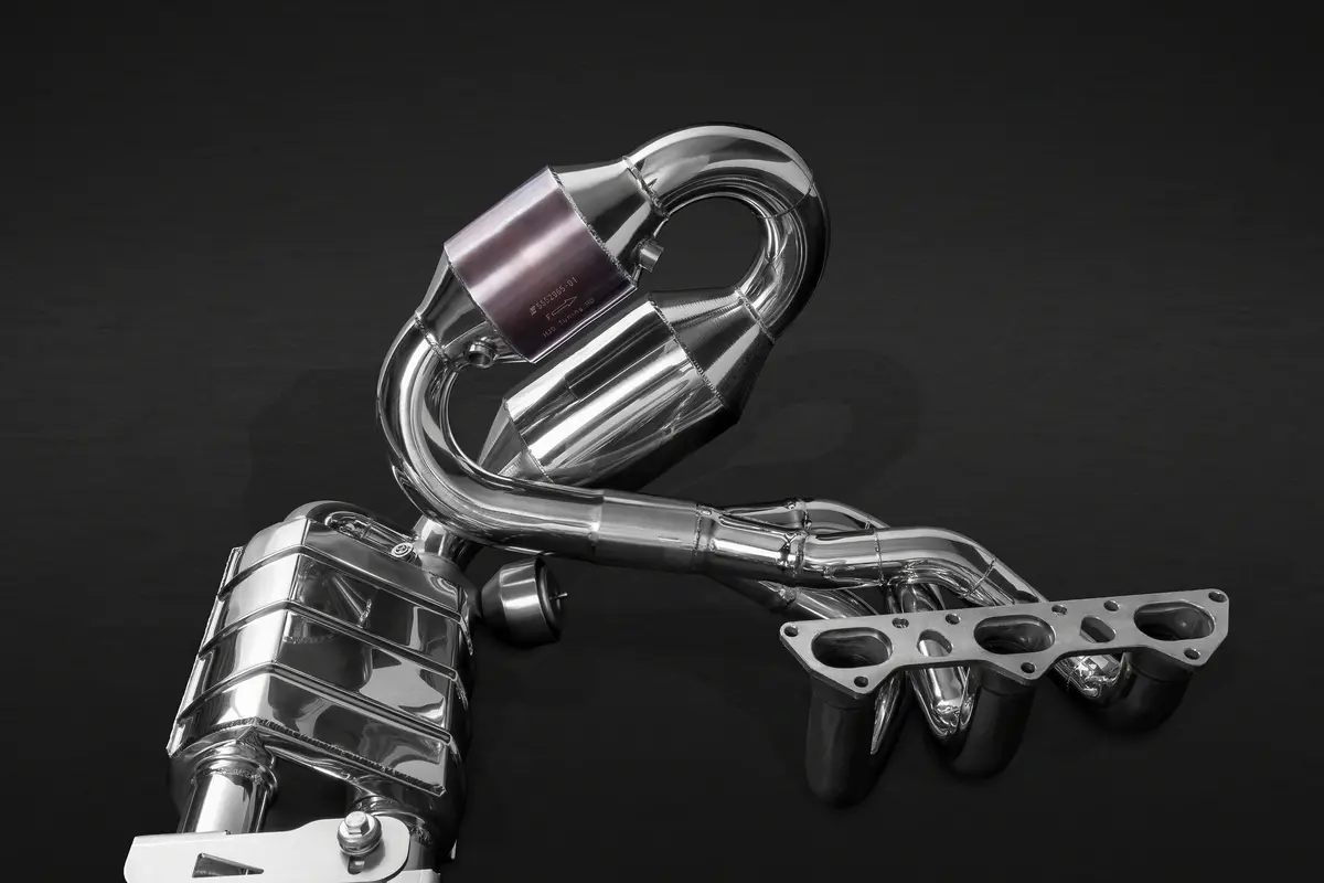 Capristo Valved Exhaust, Headers, Sport Cats, And Carbon Engine Cover (Ces3) - Porsche 991.1 Gt3/3Rs 2