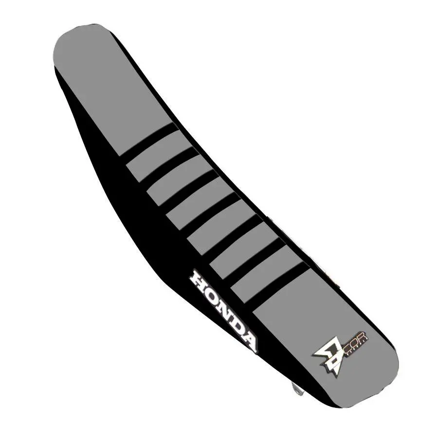 Seat Cover Black/Grey Black Ribs Hon 1