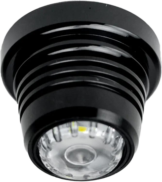 Stick On Led Dome Light Usb Rechargeable Black 1