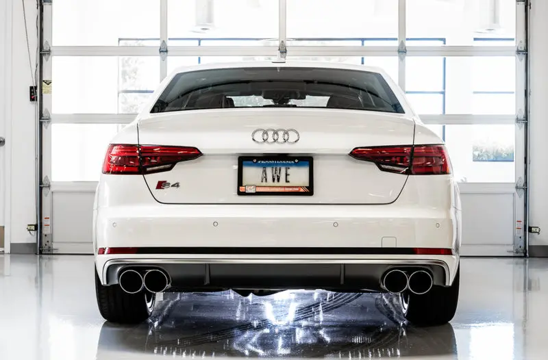 Awe Tuning Audi B9 S5 Sportback Touring Edition Exhaust - Non-Resonated (Silver 102Mm Tips) 2