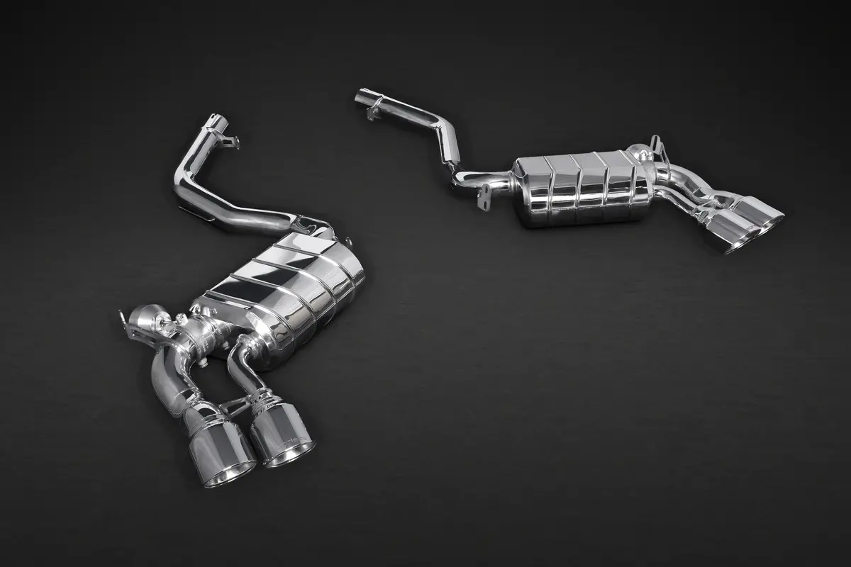Capristo Valved Exhaust + Mid-Pipes - Stainless Tips (Ces3) - Bmw F85 X5m | F86 X6m 1