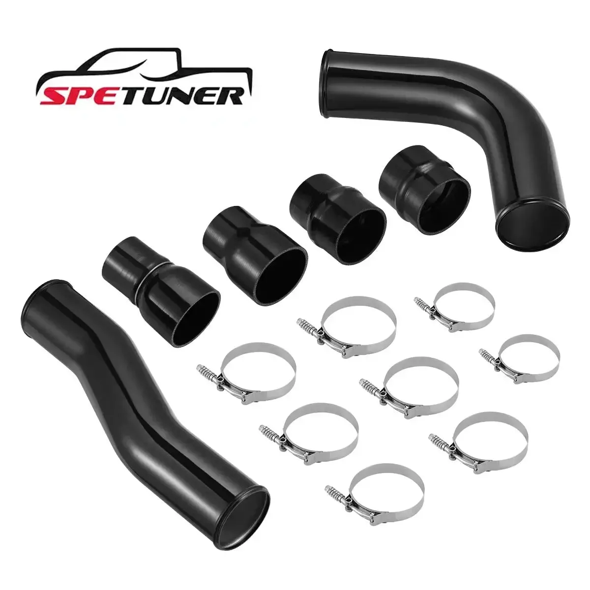 Intercooler Pipe Kit For 2010-2012 Dodge Ram 6.7 Cummins 2500/3500 1