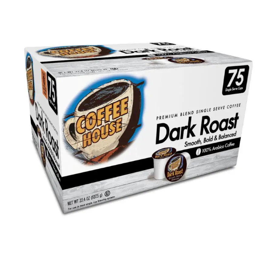 Coffee House Dark Roast K-Cups 75 Ct. 1