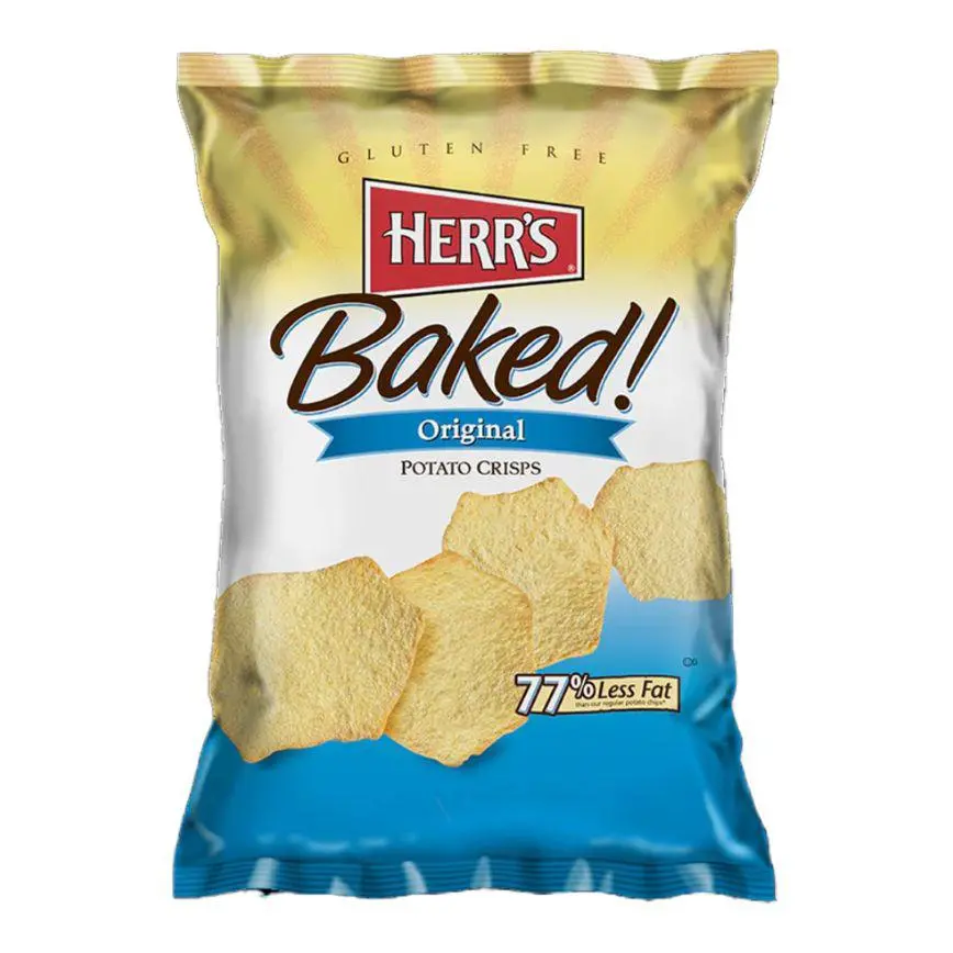 Herr's Baked Original Potato Crisps 7 Oz. 1