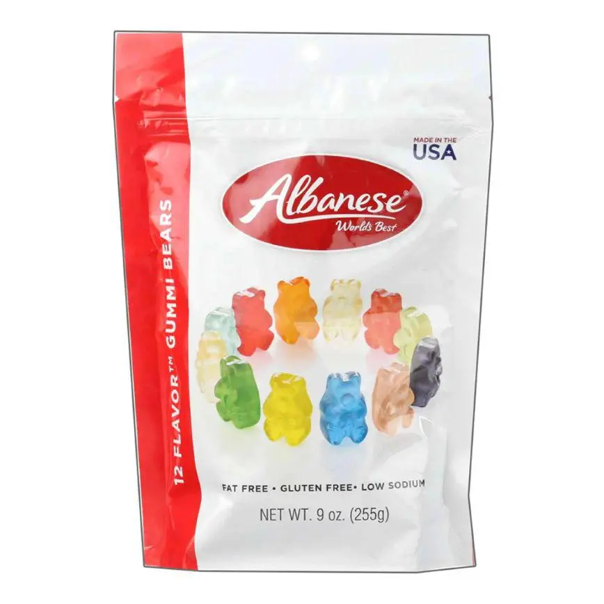 Albanese 12 Flavor Gummi Bears 9 Oz. 1
