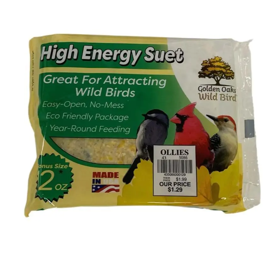 Golden Oaks Wild Bird Suet 12 Oz. 1