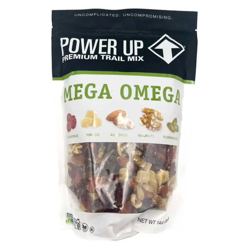 Power Up Premium Trail Mix Mega Omega 14 Oz. 1