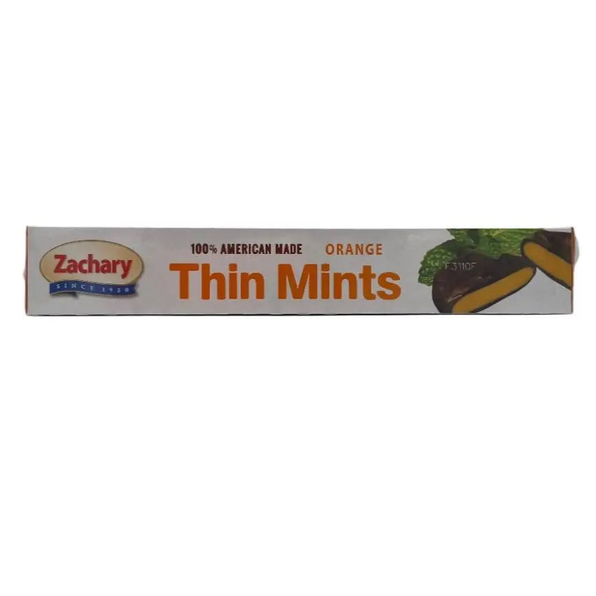 Zachary Confections Chocolate Orange Thin Mints 1