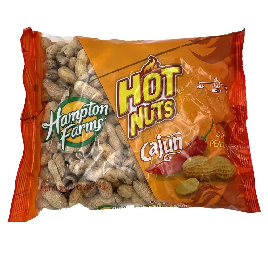 Hampton Farms Hot Peanuts Cajun 18 Oz. 1