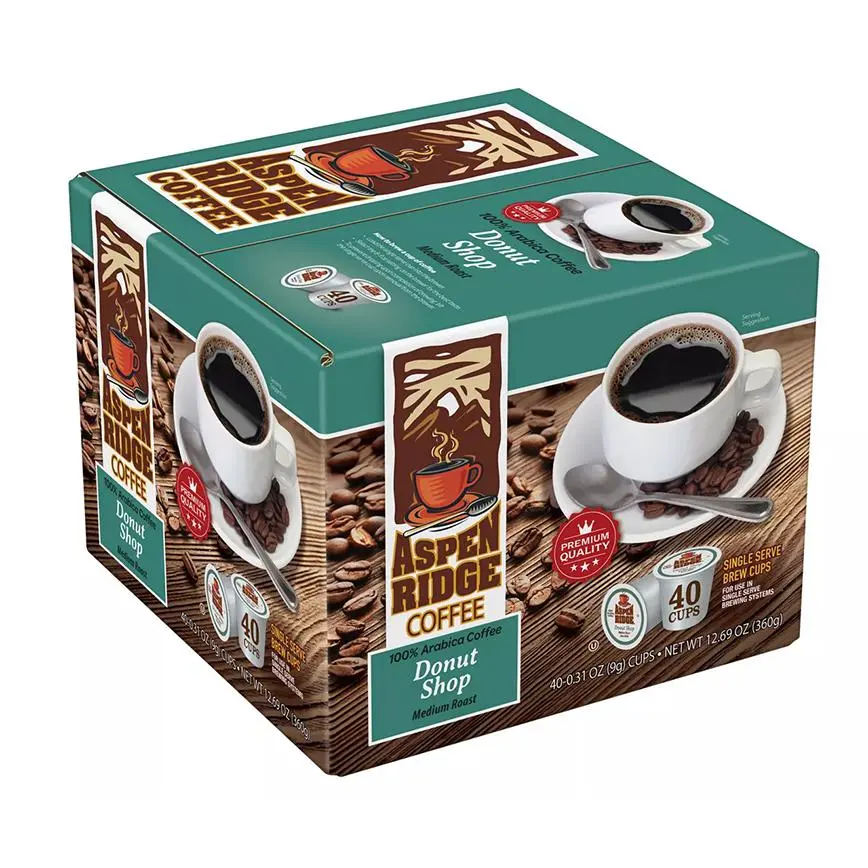 Aspen Ridge Donut Shop 40 Ct. Medium Roast 1