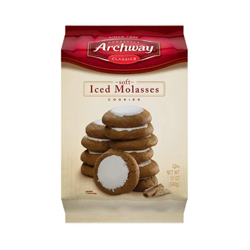 Archway Iced Molasses Cookies 12 Oz. 1