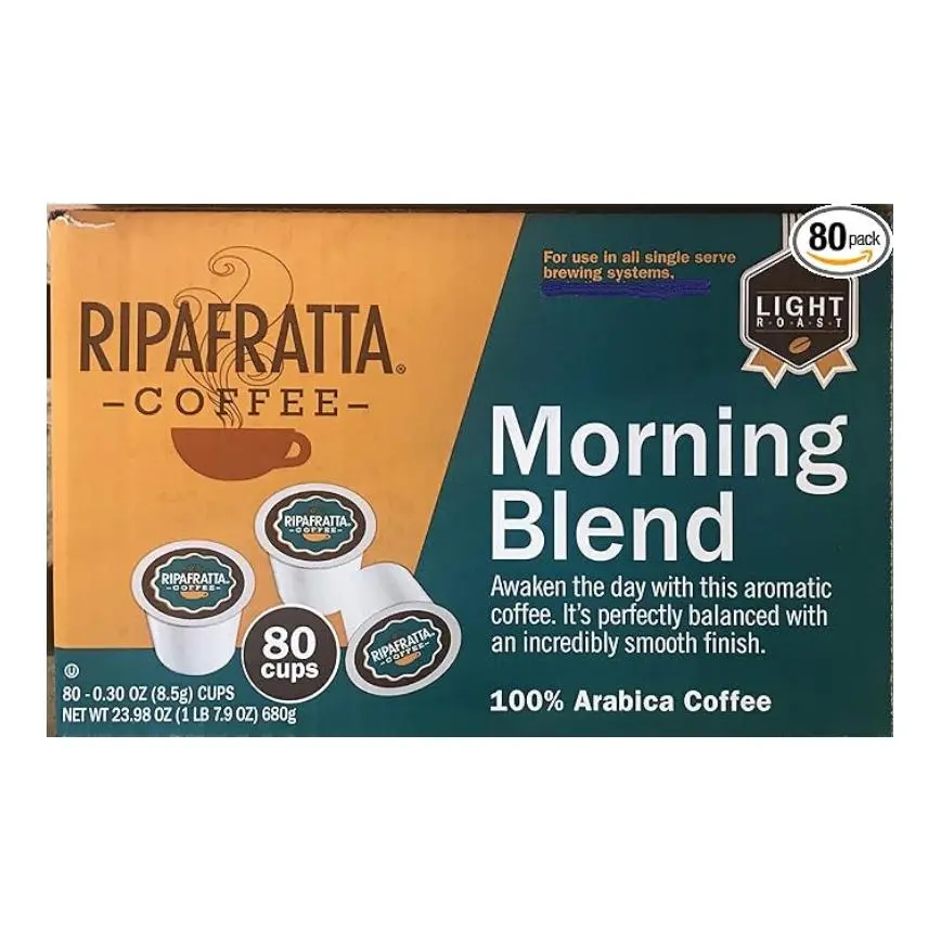 Rippafratta Morning Blend Coffee 80 Ct. 1