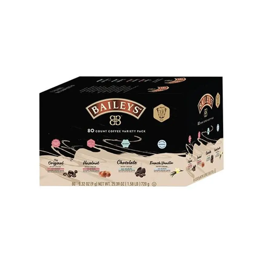 Baileys 80 Ct. Variety Pack K-Cup Coffee 80 Ct. 1