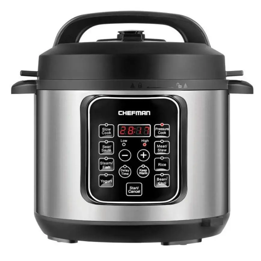Chefman Multifunctional Pressure Cooker 6 Qt. 1