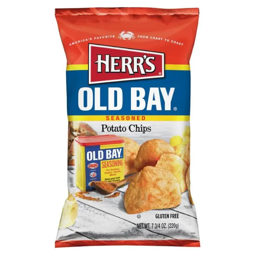Herr's Old Bay Chips 7.75 Oz. 1