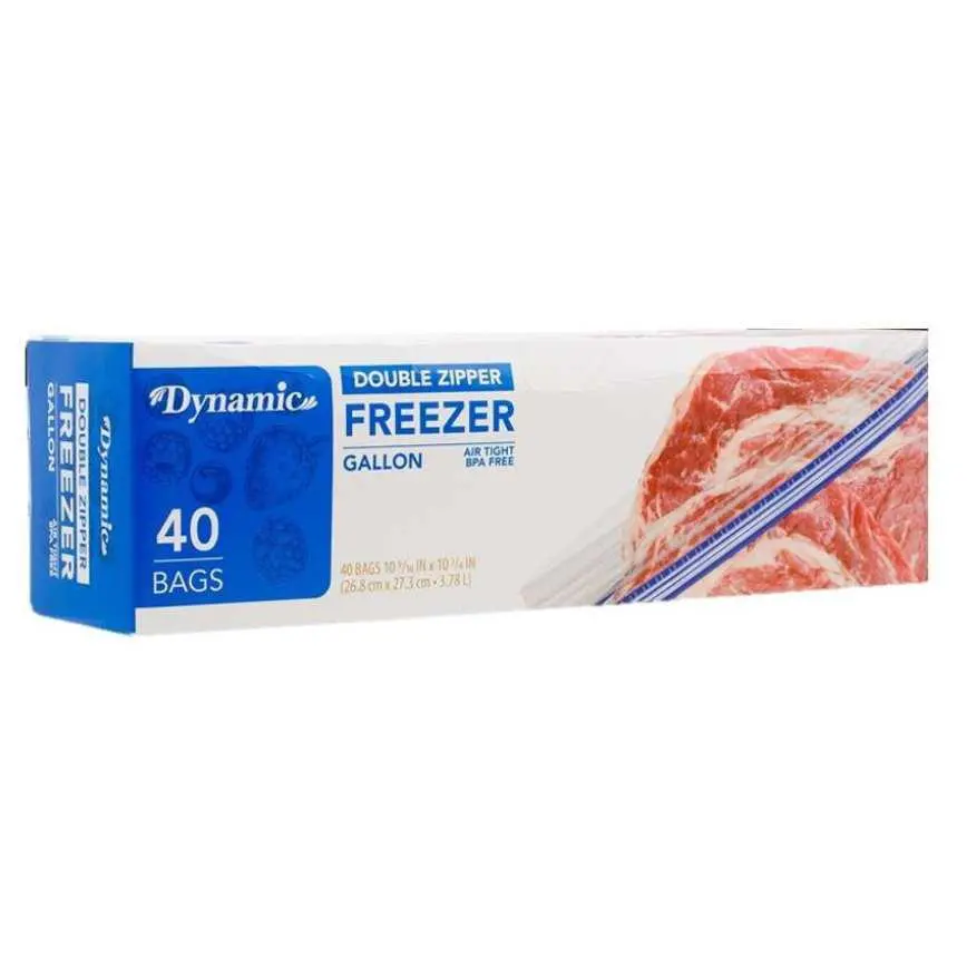 Dynamic Gallon Freezer Bags 40 Ct. 1