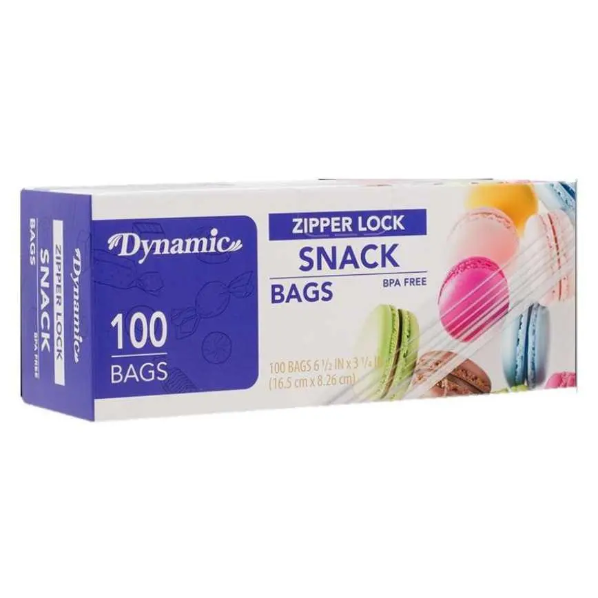 Dynamic Snack Bags 100 Ct. 1