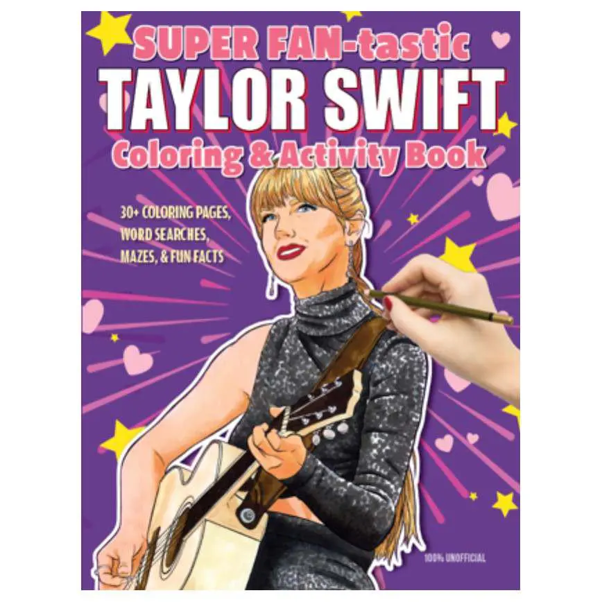 Super Fan-Tastic Taylor Swift Coloring & Activity Book 1