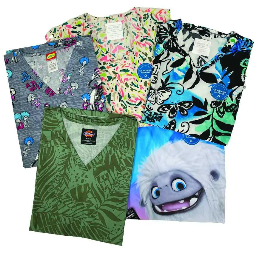 Women's Scrubs Tops Assortment 1
